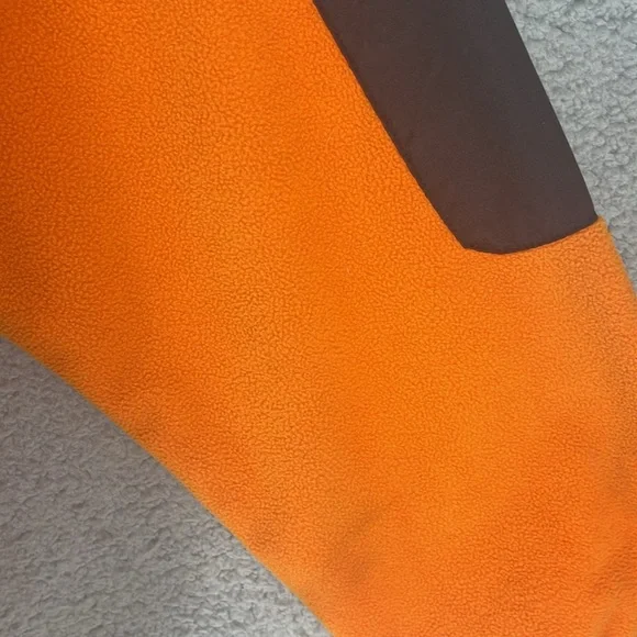 Texas Longhorns Orange & Black nylon & fleece zip up long sleeve jacket men’s XL - Picture 11 of 15